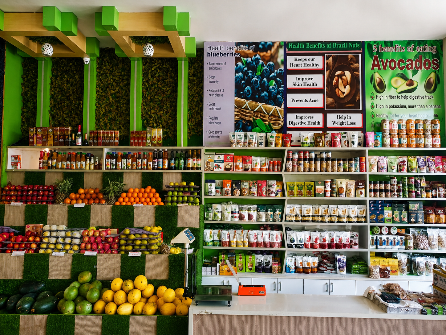 Product Shelves